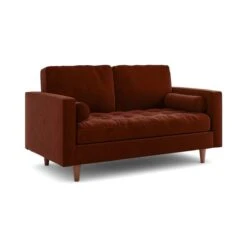 Zoe Casual Sit Velvet 2 Seater Sofa -Online Furniture Store 30927541 alt06
