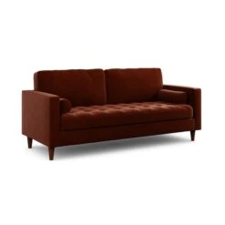 Zoe Casual Sit Velvet 3 Seater Sofa -Online Furniture Store 30927542 alt06
