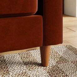 Zoe Casual Sit Velvet Armchair -Online Furniture Store 30927543 alt04