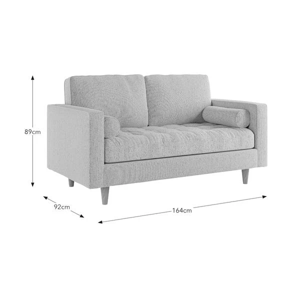 Zoe Boucle Fleck 2 Seater Sofa 10 Zoe Boucle Fleck 2 Seater Sofa - Image 8