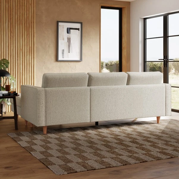 Zoe Boucle Fleck Corner Chaise Sofa 13 Zoe Boucle Fleck Corner Chaise Sofa - Image 11