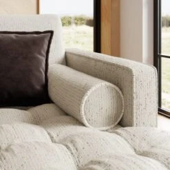 Zoe Boucle Fleck Corner Chaise Sofa 31 Zoe Boucle Fleck Corner Chaise Sofa -Online Furniture Store 30927549 alt02