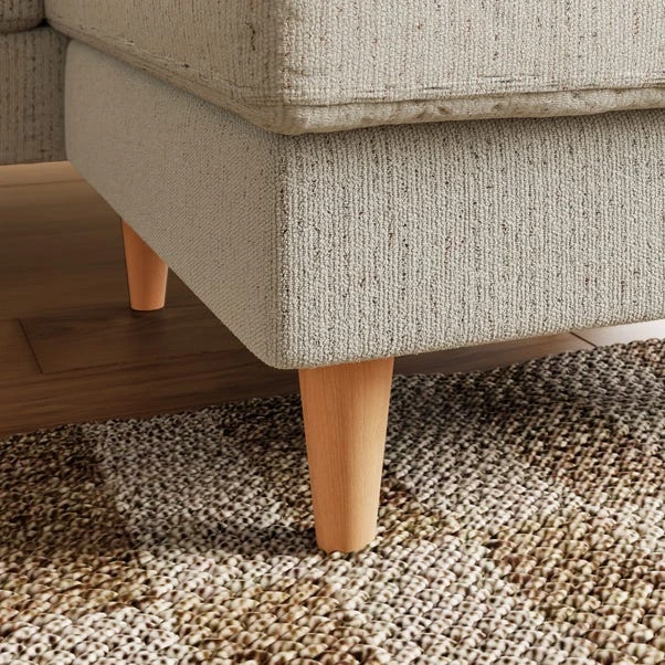 Zoe Boucle Fleck Corner Chaise Sofa 16 Zoe Boucle Fleck Corner Chaise Sofa - Image 14