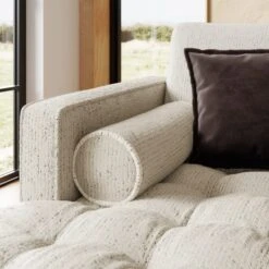 Zoe Boucle Fleck Corner Chaise Sofa 22 Zoe Boucle Fleck Corner Chaise Sofa -Online Furniture Store 30927550 alt02