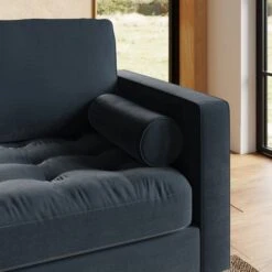 Zoe Casual Sit Velvet 2 Seater Sofa -Online Furniture Store 30927551 alt02