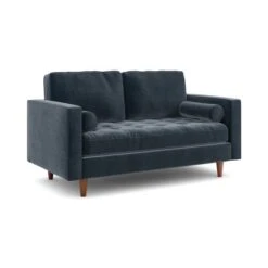 Zoe Casual Sit Velvet 2 Seater Sofa -Online Furniture Store 30927551 alt06