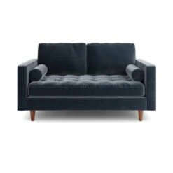 Zoe Casual Sit Velvet 2 Seater Sofa -Online Furniture Store 30927551 alt07