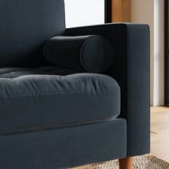 Zoe Casual Sit Velvet 3 Seater Sofa -Online Furniture Store 30927552 alt03