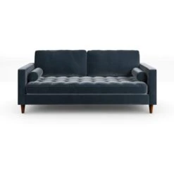 Zoe Casual Sit Velvet 3 Seater Sofa -Online Furniture Store 30927552 alt07