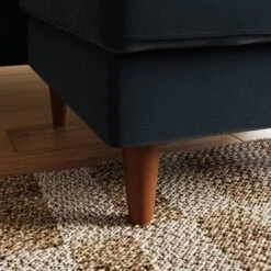 Zoe Casual Sit Velvet Corner Chaise Sofa -Online Furniture Store 30927554 alt04