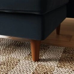 Zoe Casual Sit Velvet Corner Chaise Sofa -Online Furniture Store 30927555 alt04