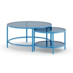 Sofia Glass Coffee Nest Of Tables 41 Sofia Glass Coffee Nest Of Tables -Online Furniture Store 30928198 alt05