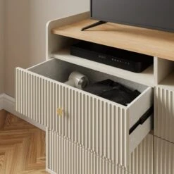 Georgi 6 Drawer TV Chest, Natural -Online Furniture Store 30928255 alt02