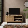 Inga Small TV Unit For TVs Up To 44", Oak Effect -Online Furniture Store 30928258