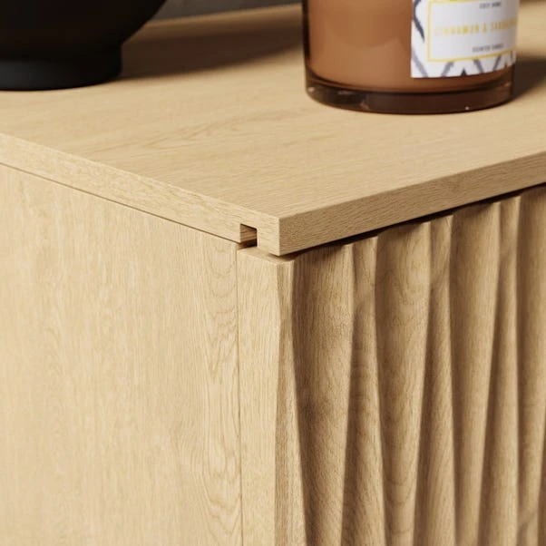 Inga Small TV Unit For TVs Up To 44", Oak Effect 5 Inga Small TV Unit For TVs Up To 44", Oak Effect - Image 3