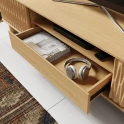 Inga Extra Wide TV Unit For TVs Up To 75", Oak Effect -Online Furniture Store 30928263 alt05