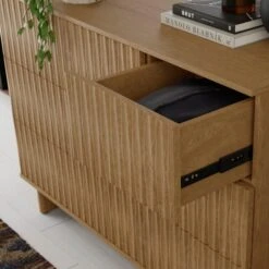 Inga 7 Drawer Chest, Light Oak -Online Furniture Store 30928706 alt02