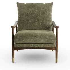 Nelson Distressed Chenille Occasional Armchair -Online Furniture Store 30929177 alt07