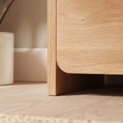 Bennett Extra Wide TV Unit For TVs Up To 70", Light Oak -Online Furniture Store 30929181 alt04