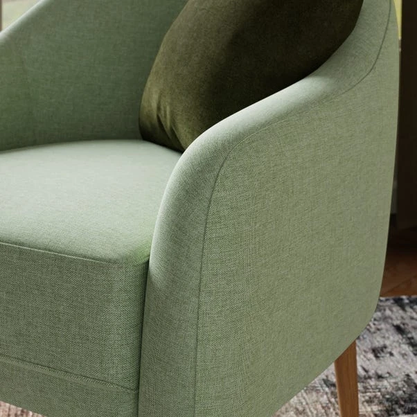 Kaspar Flatweave Tub Chair 5 Kaspar Flatweave Tub Chair - Image 3