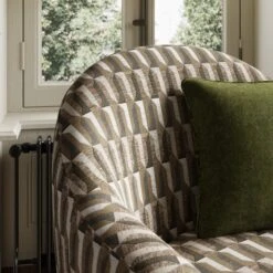 Kaspar Regents Jacquard Tub Chair -Online Furniture Store 30930117 alt02