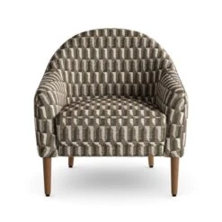 Kaspar Regents Jacquard Tub Chair -Online Furniture Store 30930117 alt07