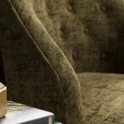 Elea Tassel Distressed Chenille Occasional Armchair -Online Furniture Store 30930363 alt02