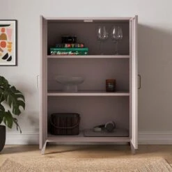 Helga Metal Tall Sideboard 36 Helga Metal Tall Sideboard -Online Furniture Store 30931260 alt01