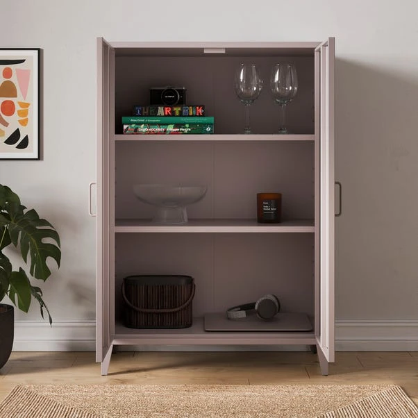 Helga Metal Tall Sideboard 17 Helga Metal Tall Sideboard - Image 15