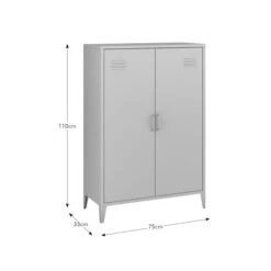 Helga Metal Tall Sideboard 41 Helga Metal Tall Sideboard -Online Furniture Store 30931260 alt09