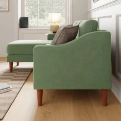 Hugo Velvet 3 Seater Corner Chaise Sofa 27 Hugo Velvet 3 Seater Corner Chaise Sofa -Online Furniture Store 30931669 alt01