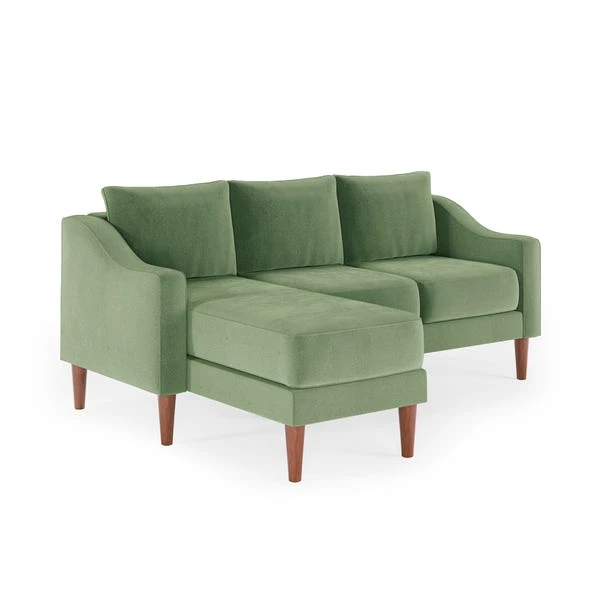 Hugo Velvet 3 Seater Corner Chaise Sofa 16 Hugo Velvet 3 Seater Corner Chaise Sofa - Image 14