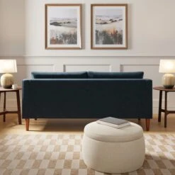 Hugo Velvet 3 Seater Sofa -Online Furniture Store 30931691 alt02