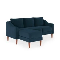 Hugo Velvet 3 Seater Corner Chaise Sofa 23 Hugo Velvet 3 Seater Corner Chaise Sofa -Online Furniture Store 30931692 alt06