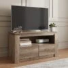 Canyon Oak 2 Drawer TV Unit For TVs Up To 44" -Online Furniture Store 30931719