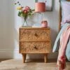 Jules Hand Carved Bedside Table -Online Furniture Store 30931914
