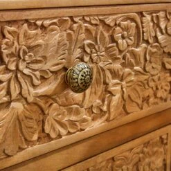 Jules Hand Carved Bedside Table -Online Furniture Store 30931914 alt03