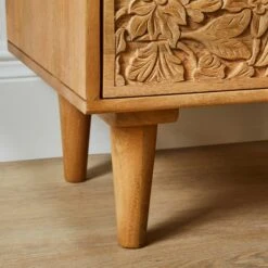 Jules Hand Carved Bedside Table -Online Furniture Store 30931914 alt04