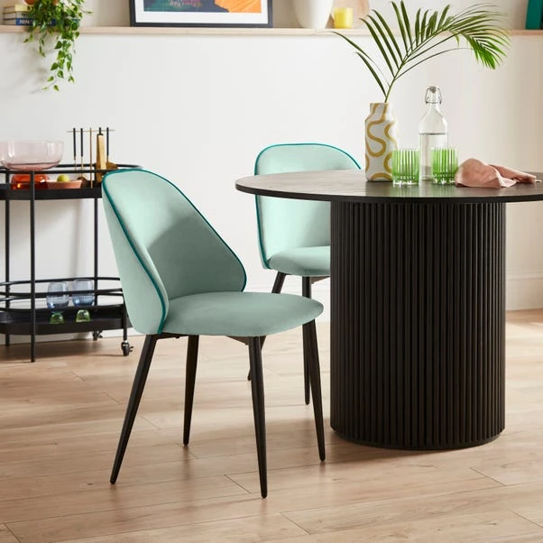 Freya Dining Chair, Velvet 17 Freya Dining Chair, Velvet - Image 15