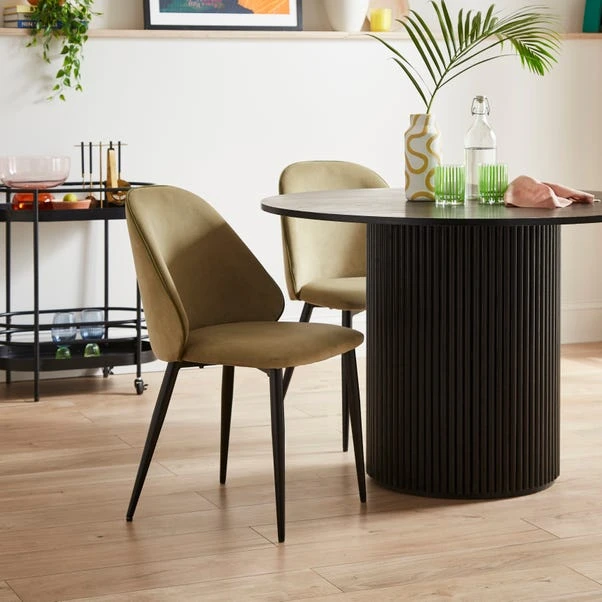 Freya Dining Chair, Velvet 10 Freya Dining Chair, Velvet - Image 8