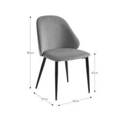 Freya Dining Chair, Velvet 35 Freya Dining Chair, Velvet -Online Furniture Store 30934403 alt09