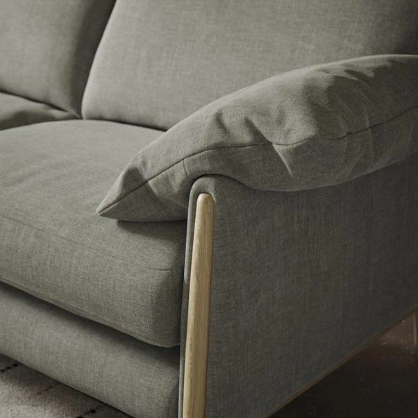 Hector Tonal Plush Chenille 4 Seater Sofa 22 Hector Tonal Plush Chenille 4 Seater Sofa - Image 20