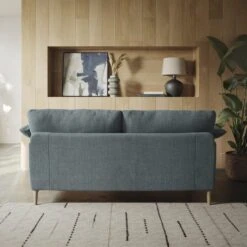 Hector Tonal Plush Chenille 3 Seater Sofa -Online Furniture Store 30934928 alt03