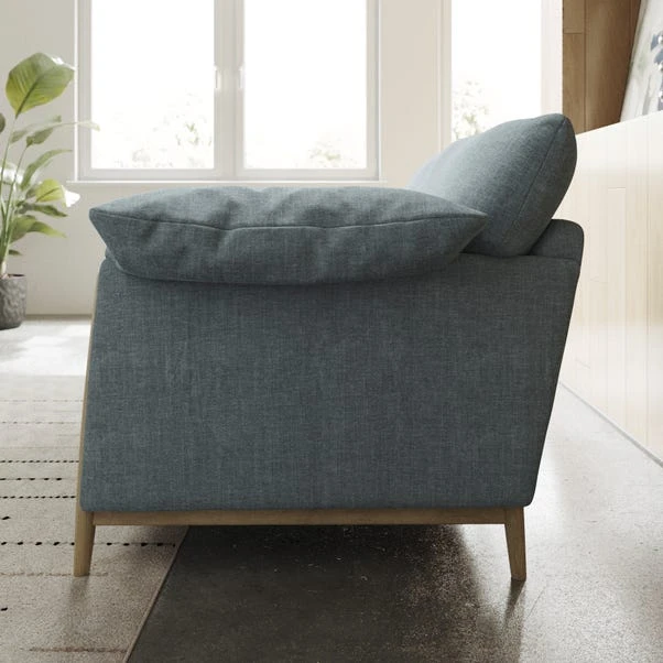 Hector Tonal Plush Chenille 4 Seater Sofa 5 Hector Tonal Plush Chenille 4 Seater Sofa - Image 3