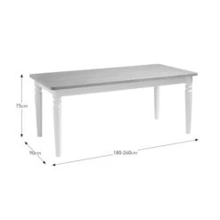 Pip 8-10 Seater Extendable Dining Table -Online Furniture Store 30935213 alt09