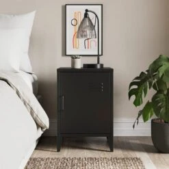 Helga Metal Bedside Table 40 Helga Metal Bedside Table -Online Furniture Store 30935387