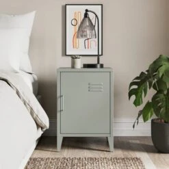 Helga Metal Bedside Table 26 Helga Metal Bedside Table -Online Furniture Store 30935388