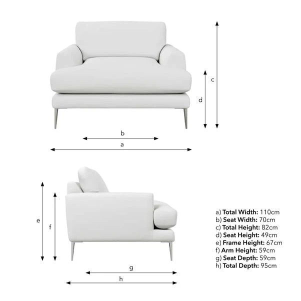 Lawson Tonal Boucle Snuggle Chair 10 Lawson Tonal Boucle Snuggle Chair - Image 8