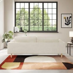 Newton Chunky Tonal Weave 4 Seater Sofa -Online Furniture Store 30935631 alt02