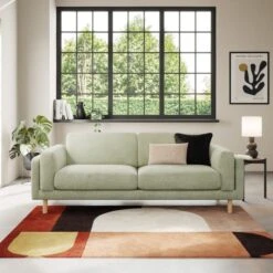 Newton Chunky Tonal Weave 4 Seater Sofa -Online Furniture Store 30935637